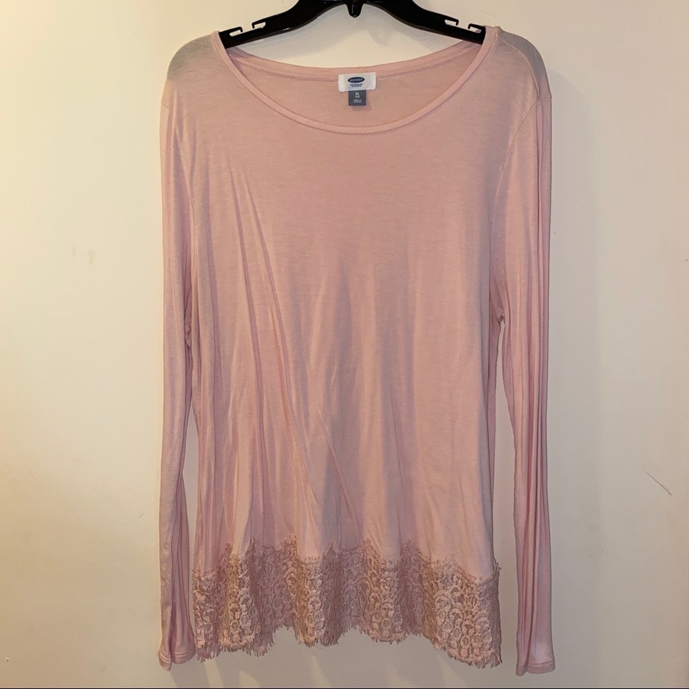 Old Navy shirt with lace detail